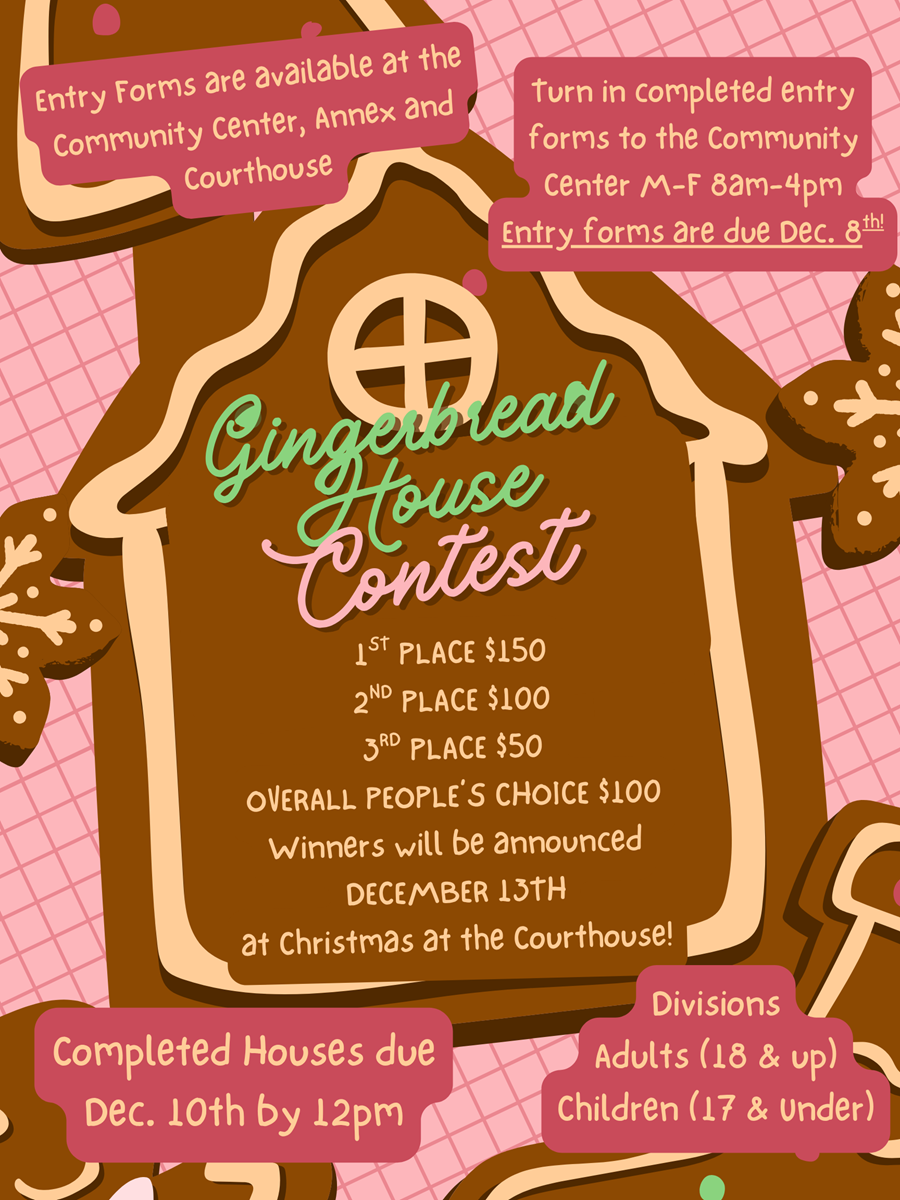 Gingerbread House Contest